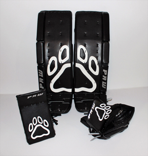 Pads and glove set